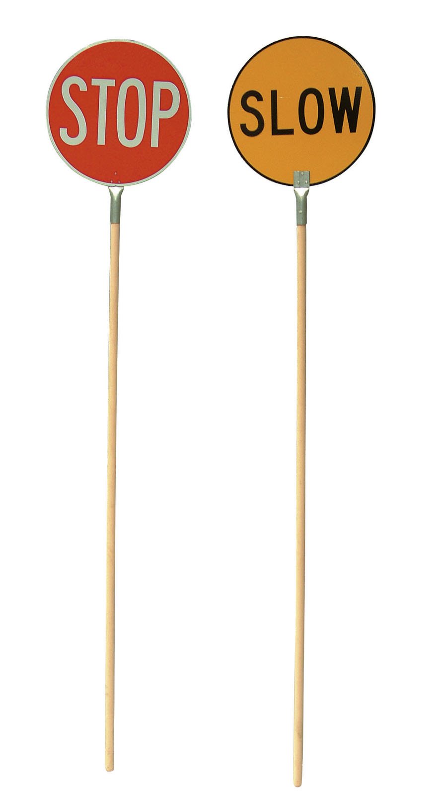 Stop/Slow Bat 450mm w/Timber Handle