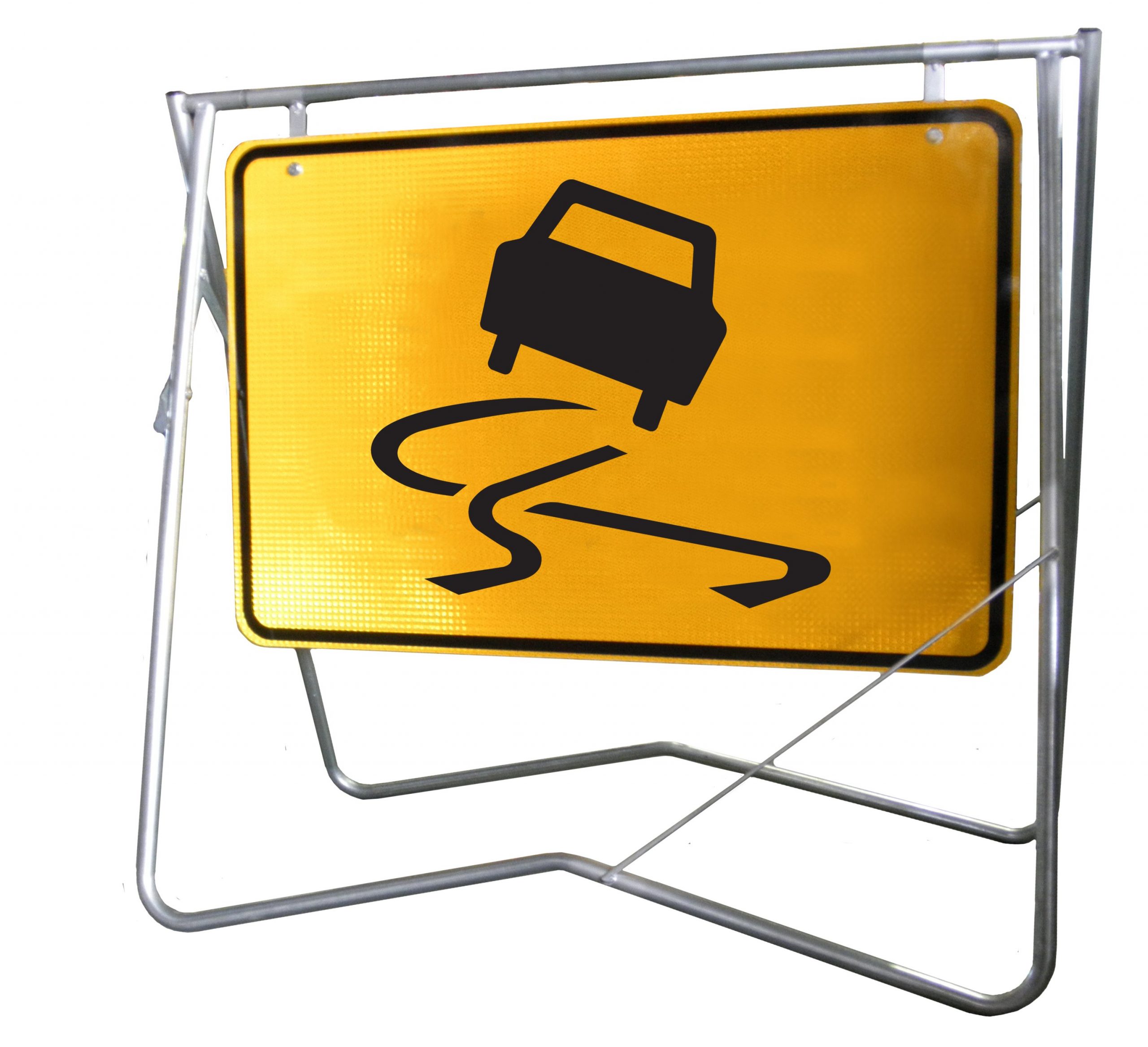 Slippery Surface (Symbolic) - 900 x 600 - Mounted on Swing Stand