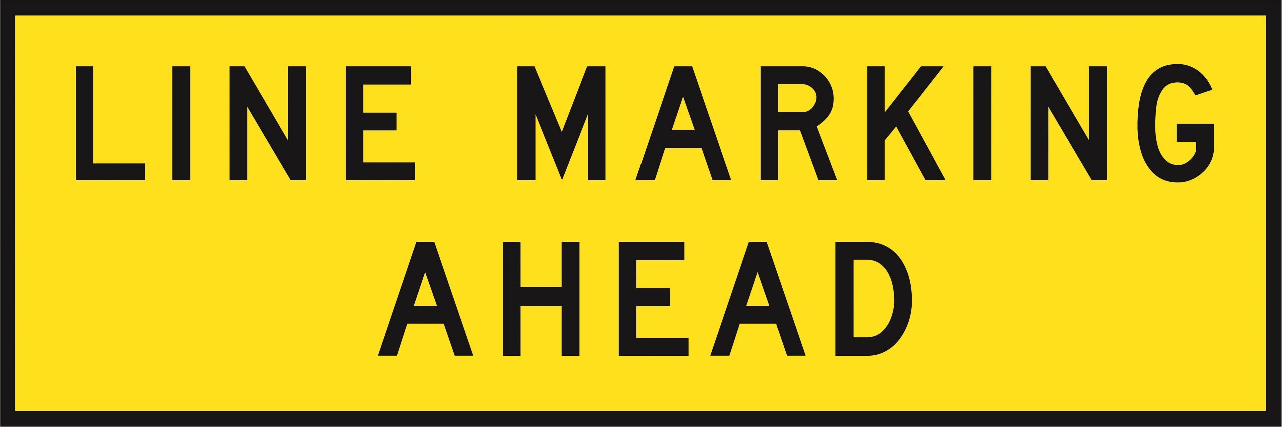 Line Marking Ahead 1800x600BEP