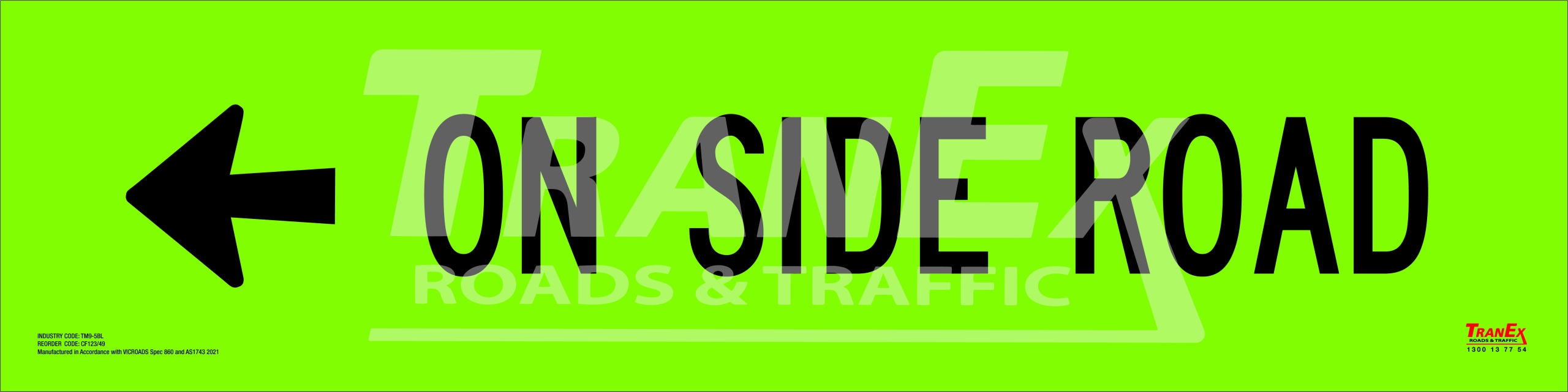 TM9-5BL_ON SIDE ROAD L_1200x300